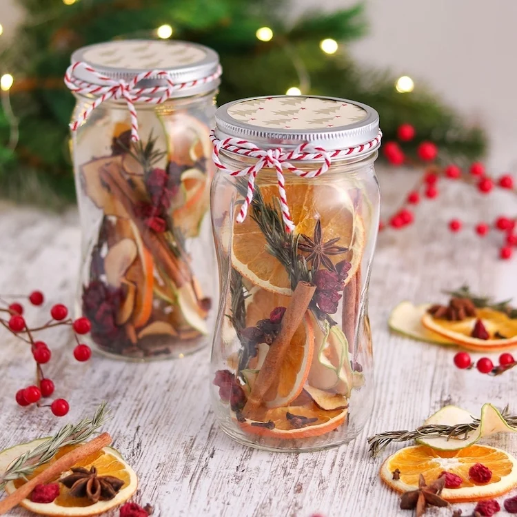 Weihnachtsaroma im Glas selber machen Anleitung