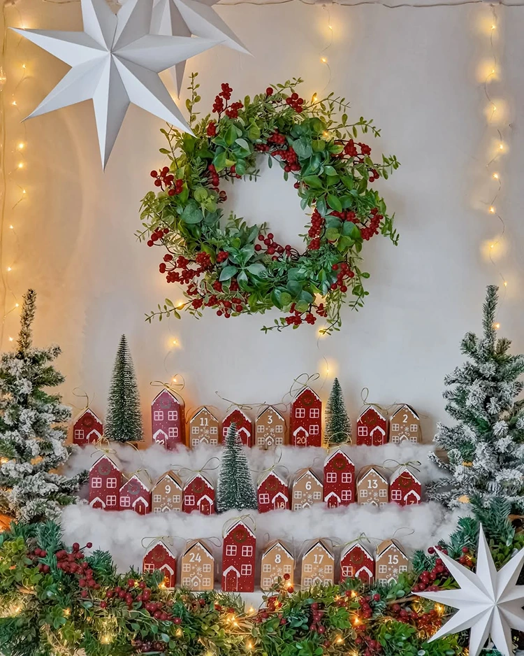 winterdorf adventskalender mädchen 11 jahre aus häuschen