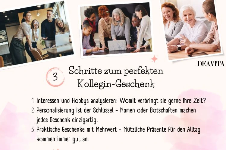 3 schritte zum perfekten kollegin geschenk