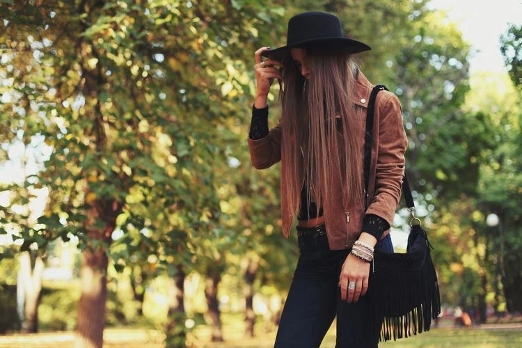 Boho Tasche rundet Ihr Outfit ab