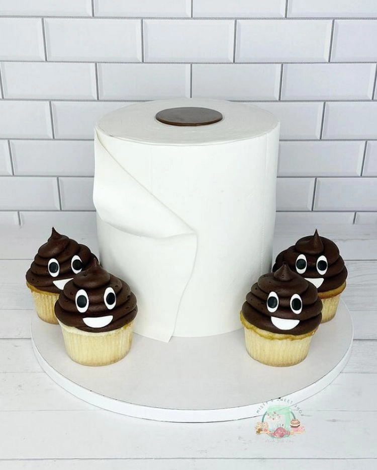 Cupcakes mit Emojis