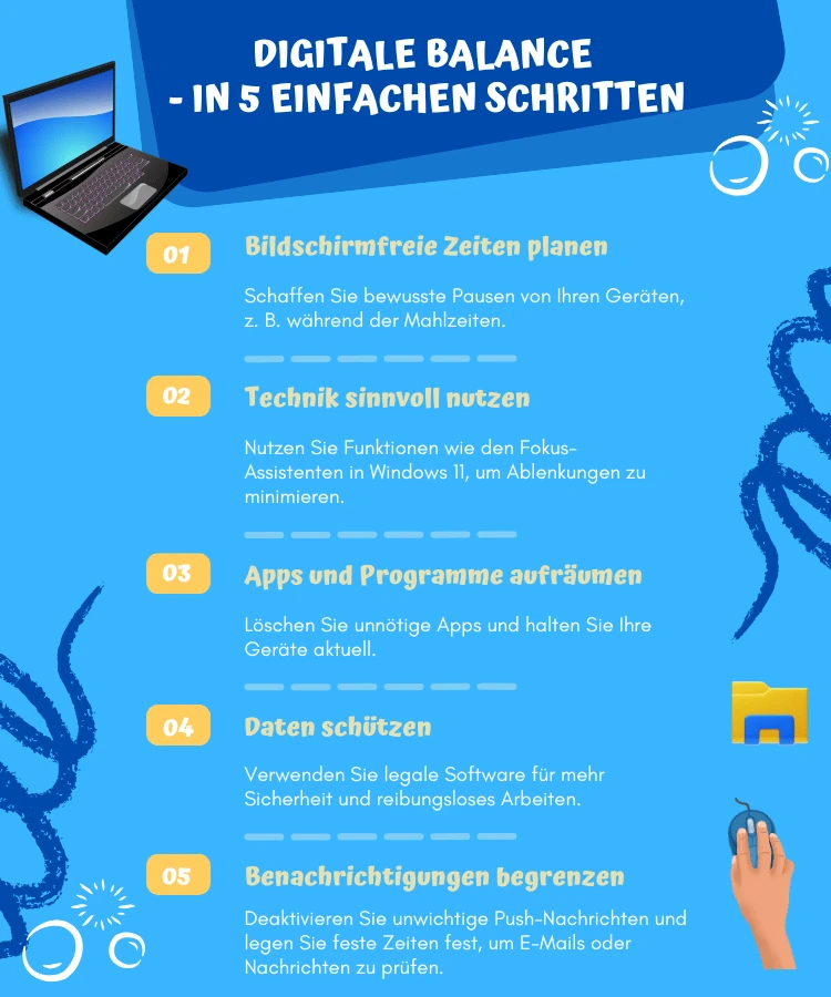 digitale balance tipps in 5 schritten