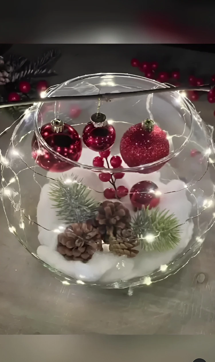 diy deko winterkulisse im glas