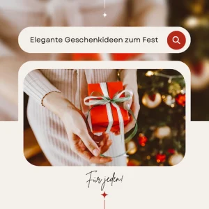 elegante geschenkideen titelfoto