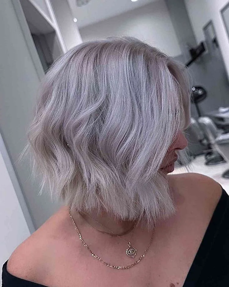 flotter blunt bob für feine oder dünne haare