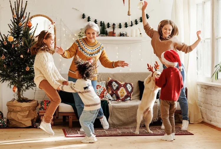 freeze dance party für kinder zu silvester