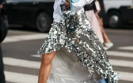 glitzer rock kombinieren so stylen sie das kleidungsstück