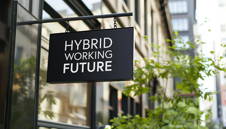 hybrides arbeiten wird zur norm 2025