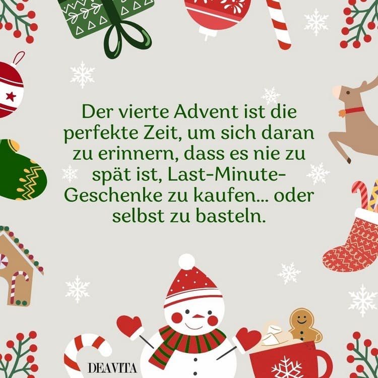 Man erinnert sich, dass es nie zu spät für Last-Minute-Geschenke ist