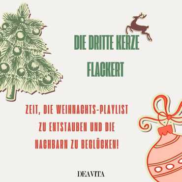 Weihnachts-Playlist entstauben und Nachbarn beglücken