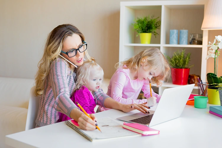 work life balance für eltern unterstützung von familien im homeoffice modell