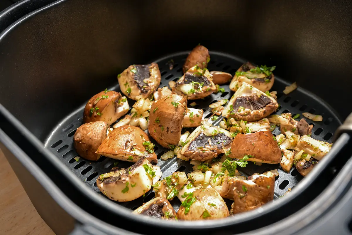 champignons im airfryer zubereiten