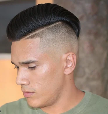 die pompadour frisur ist eine weit verbreitete männerfrisur