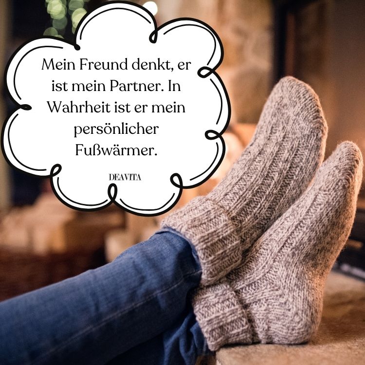 füße spruch lustig bild kostenlos