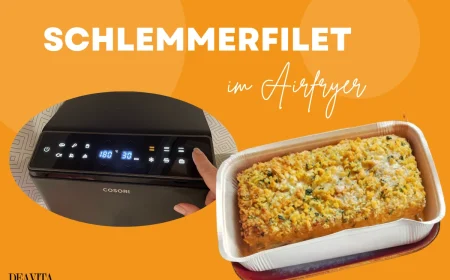 gefrorenes schlemmerfilet im airfryer zubereiten