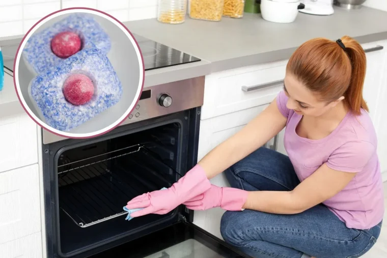 Geschirrspültabs zur Reinigung vom Backofen verwenden