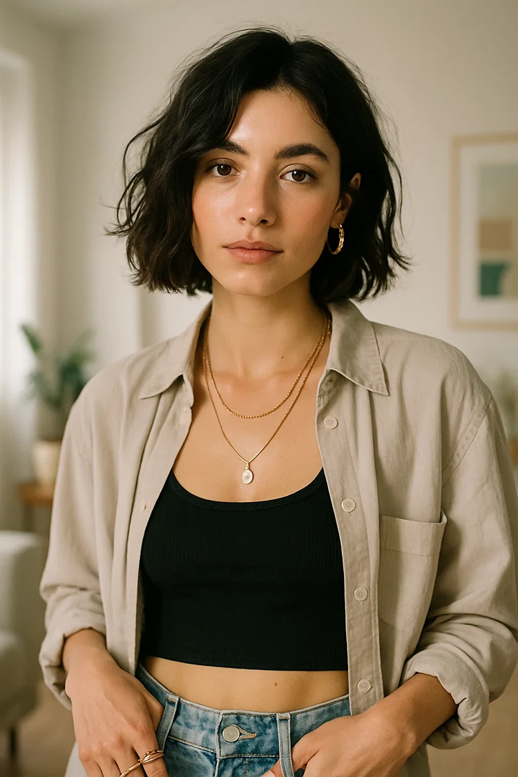 locken mit socken ergebnis kurze haare