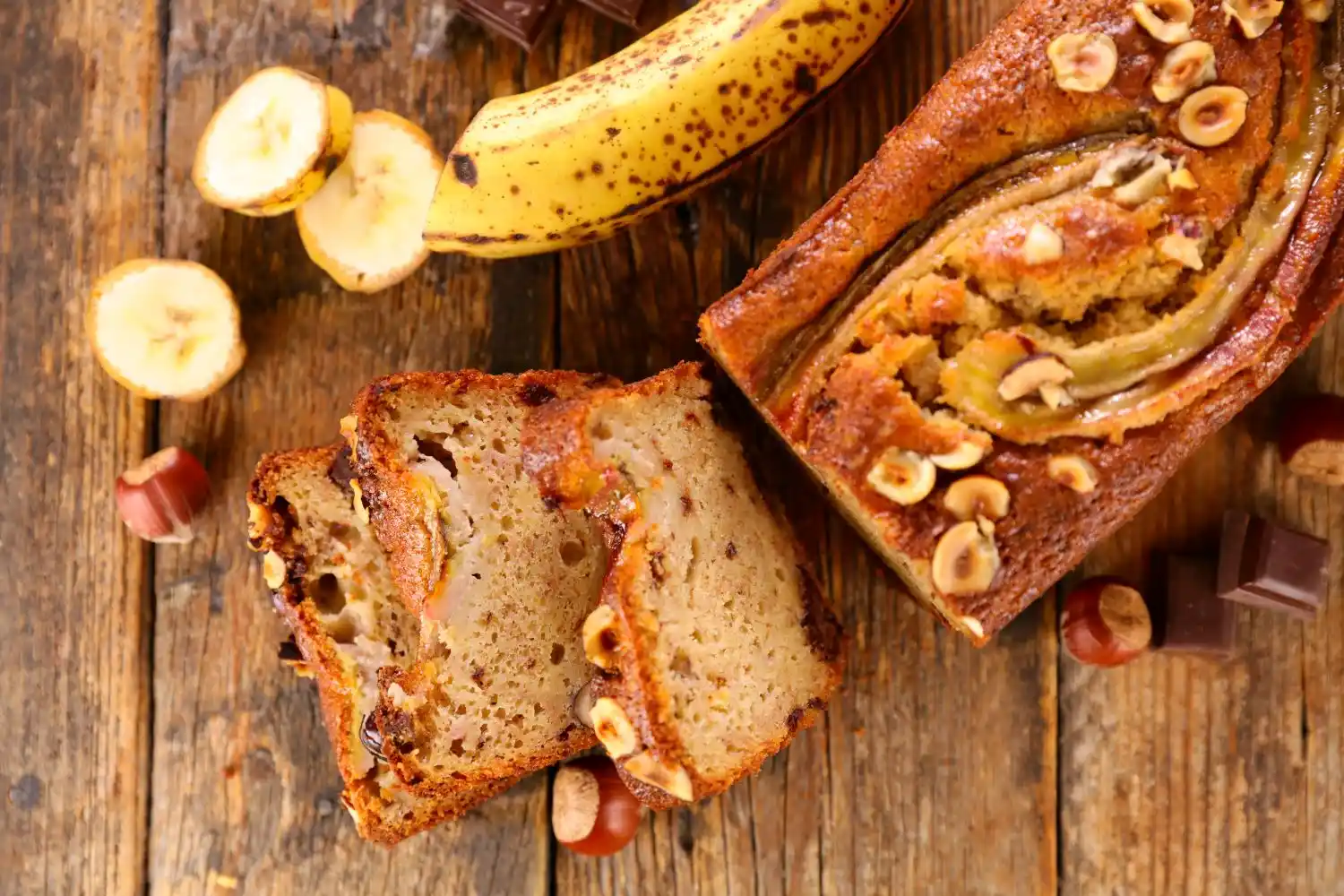 reife Bananen verwerten Rezepte für Bananenbrot