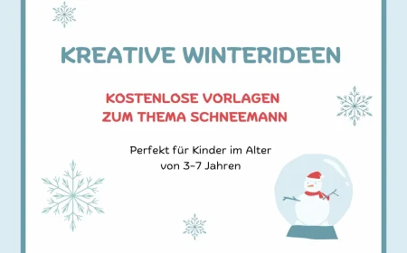 schneemann bastelvorlagen zum ausdrucken