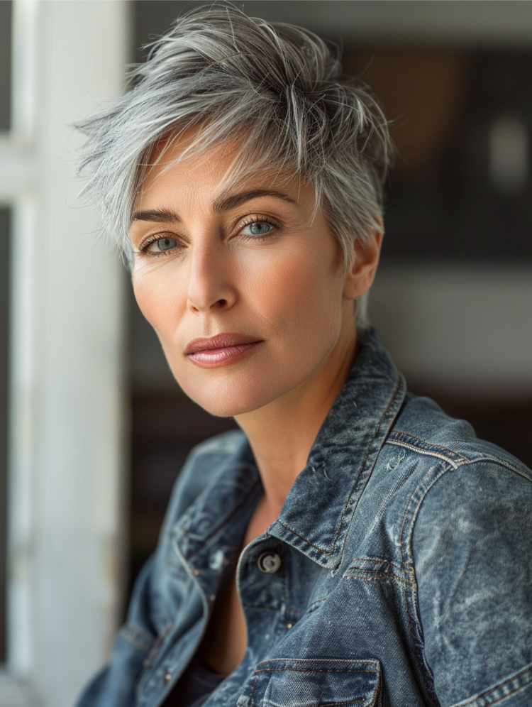 textured pixie (fransiger pixie) ab 50