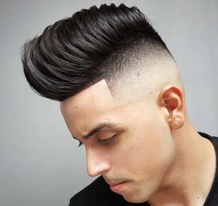 undercut pompadour cut ist ein echter hingucker