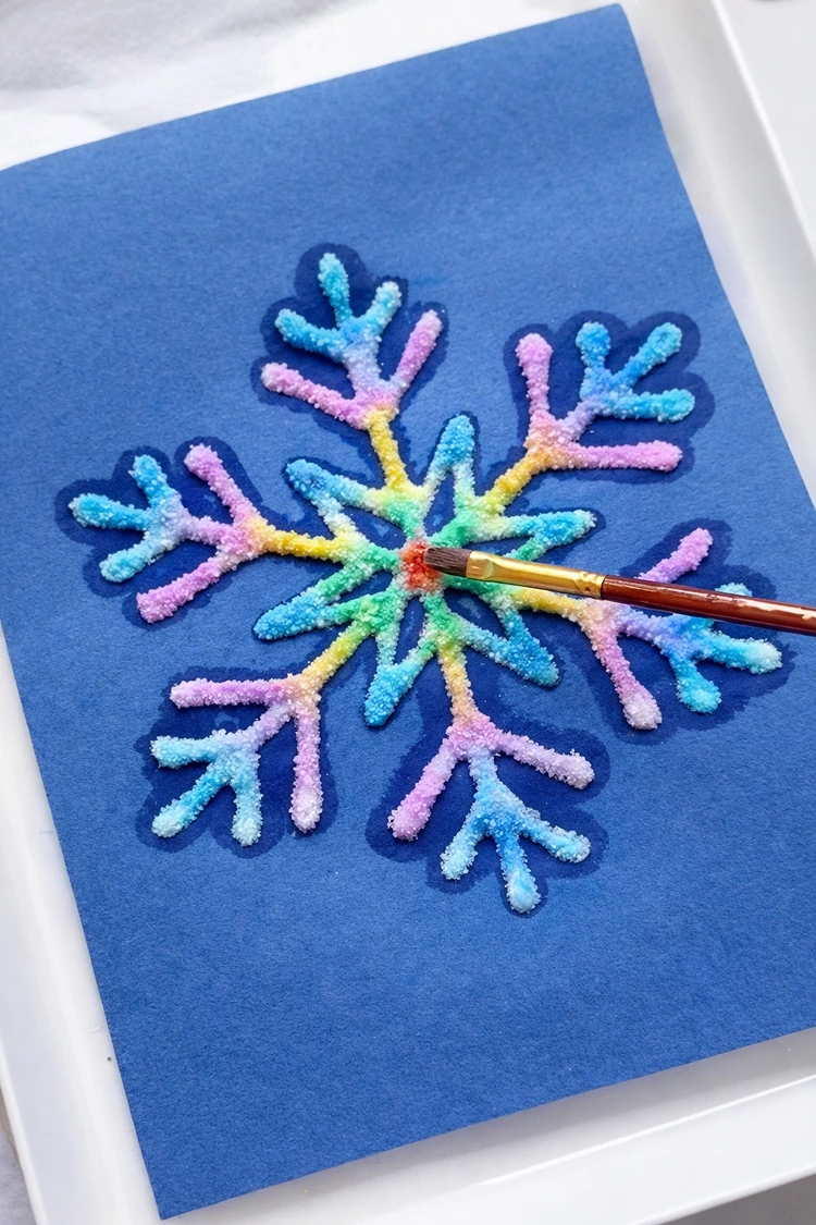 Wintermotive mit Vorlagen nachzeichnen und gestalten