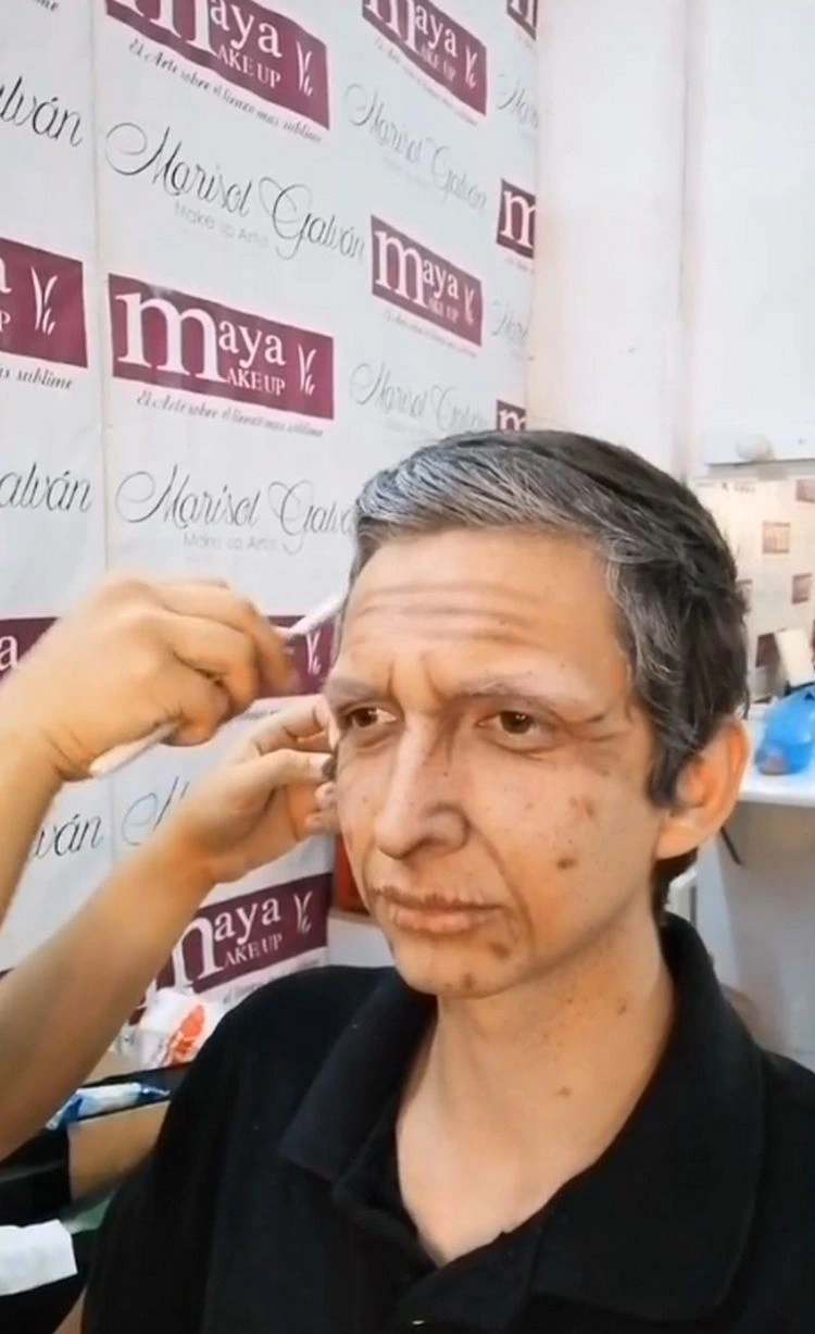 Altersflecken schminken