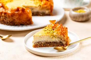 baklava cheesecake rezept