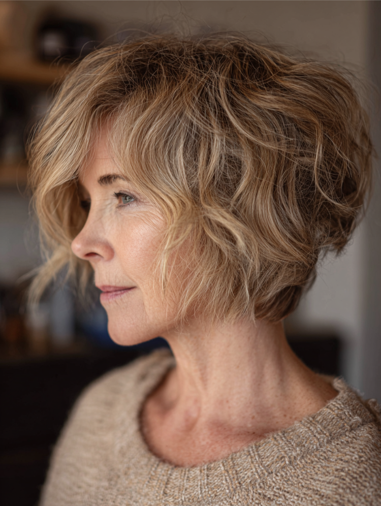 bixie cut mit beach waves ab 50