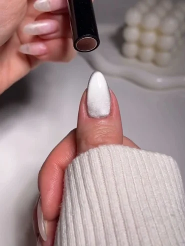 cat eye nails tutorial 3