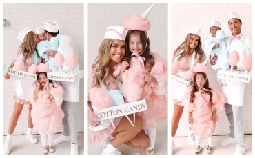 diy zuckerwatte kostüm so zaubern sie den süßesten faschingslook