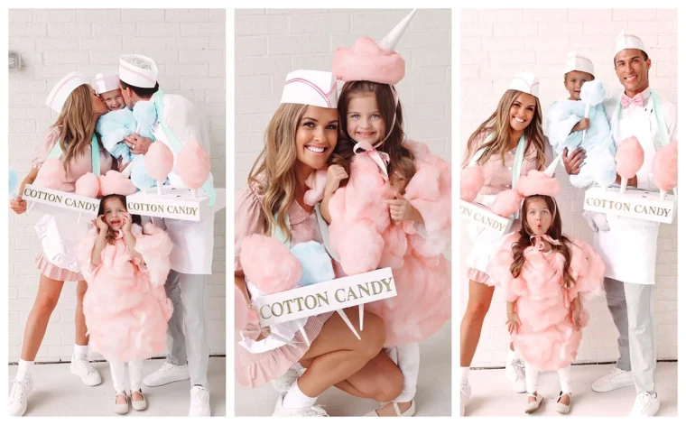 diy zuckerwatte kostüm so zaubern sie den süßesten faschingslook