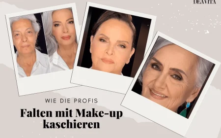 falten mit makeup kaschieren abdecken schminktipps