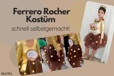 ferrero rocher kostüm schnell selbstgemacht