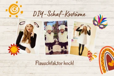flauschfaktor hoch! die besten diy schaf kostüme