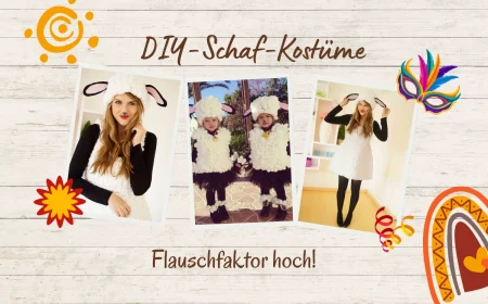 flauschfaktor hoch! die besten diy schaf kostüme