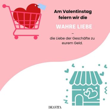 Lustige, sarkastische Sprüche zum Valentinstag - Die wahre Liebe