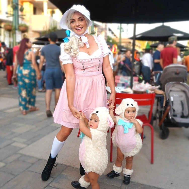 lustige schaf kostüme für kinder selbstgemacht