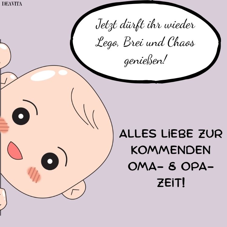 lustige sprüche wenn man oma wird