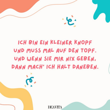 Lustiger Bettelspruch für Kinder zum Karneval