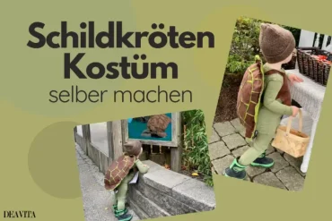 schildkröten kostüm für kinder einfach selber machen (1)