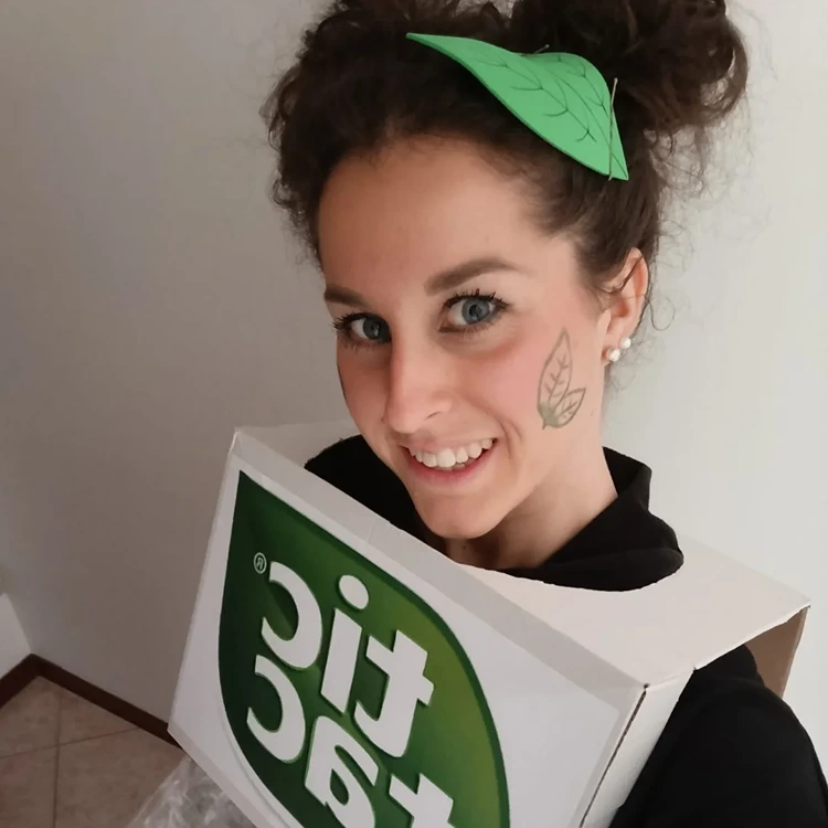 tic tac kostüm selber machen halloween
