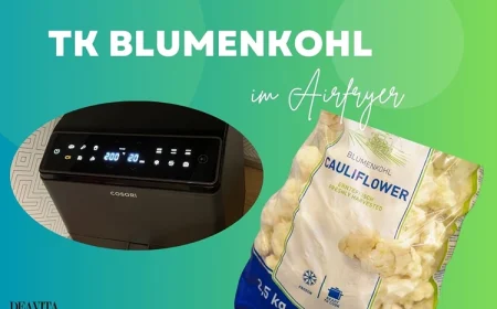 tk blumenkohl im airfryer