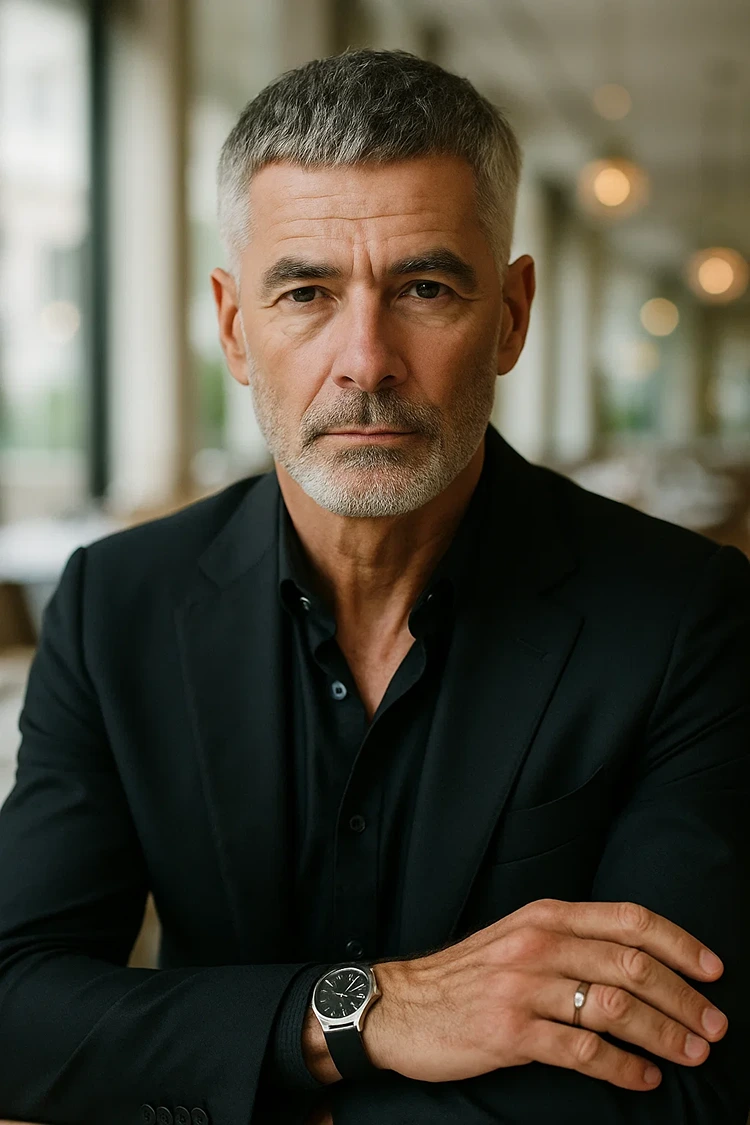 frisuren für männer ab 60 french crop