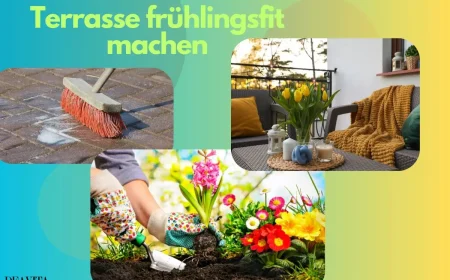 Terrasse frühlingsfit machen Wie Sie Ihren Außenbereich sauber machen und mit Pflanzen und Deko verschönern!