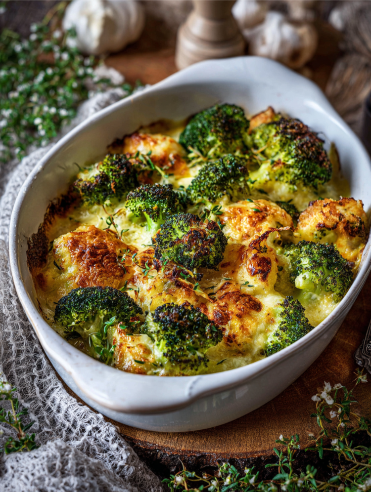 tk brokkoli auflauf aus dem airfryer