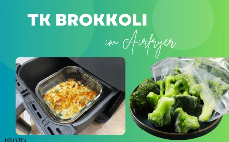 tk brokkoli im airfryer