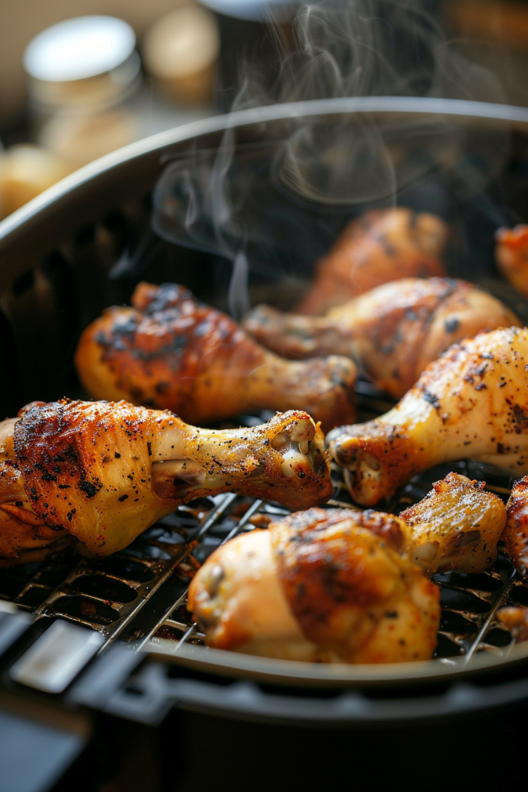 tk hähnchenschenkeln im airfryer
