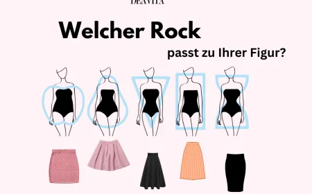 welcher rock passt zu ihrer figur