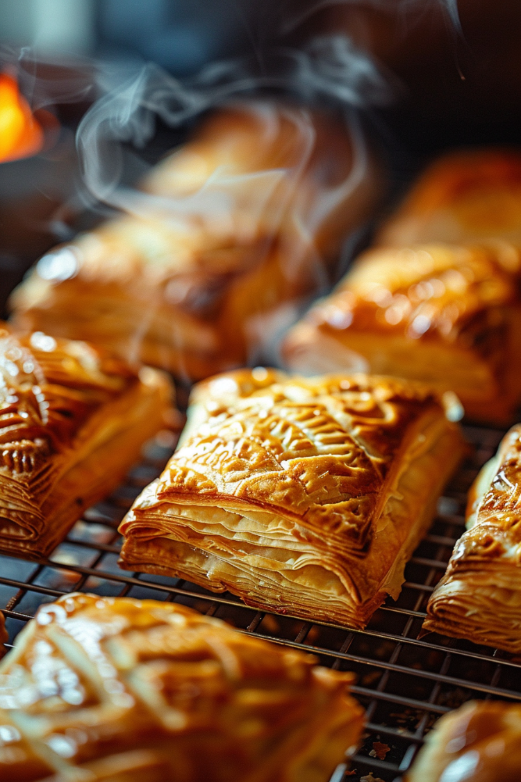 blätterteig auf metallblech abkühlen lassen